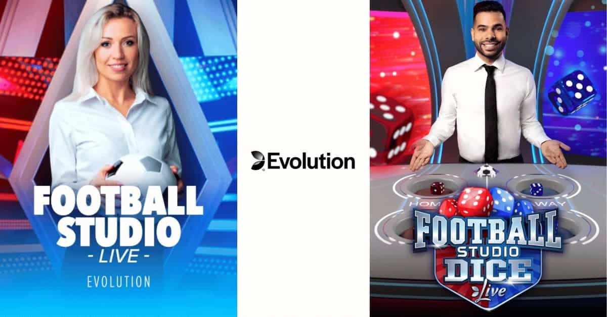 Football Studio Live and Football Studio Dice by Evolution