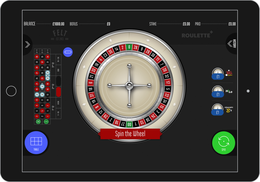 roulette plus game